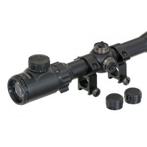 Прицел оптический (реплика) 3-9x40E Rifle Scope - Black [PCS]
